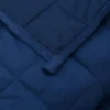 Weighted Blanket Blue 86.6"x94.5" 24.3 lb Fabric - Image 4