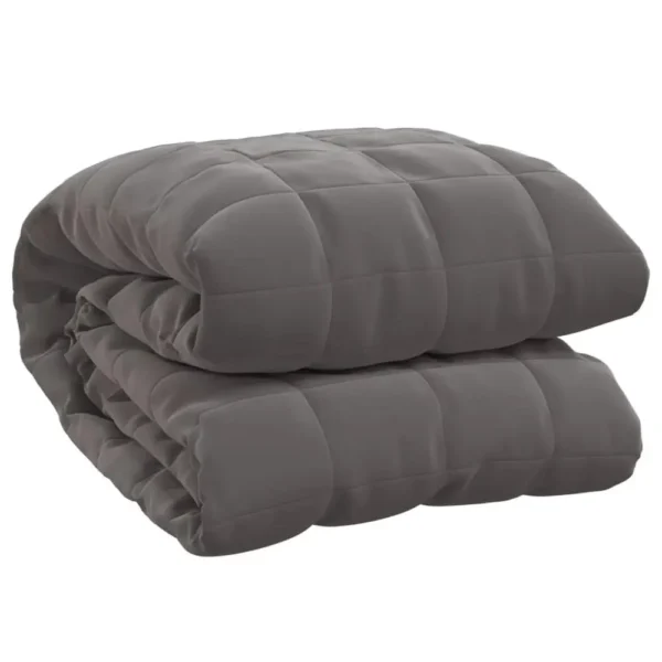 Weighted Blanket Gray 53.1"x78.7" 22 lb Fabric