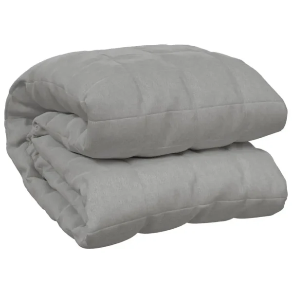 Weighted Blanket Gray 78.7"x78.7" 19.8 lb Fabric